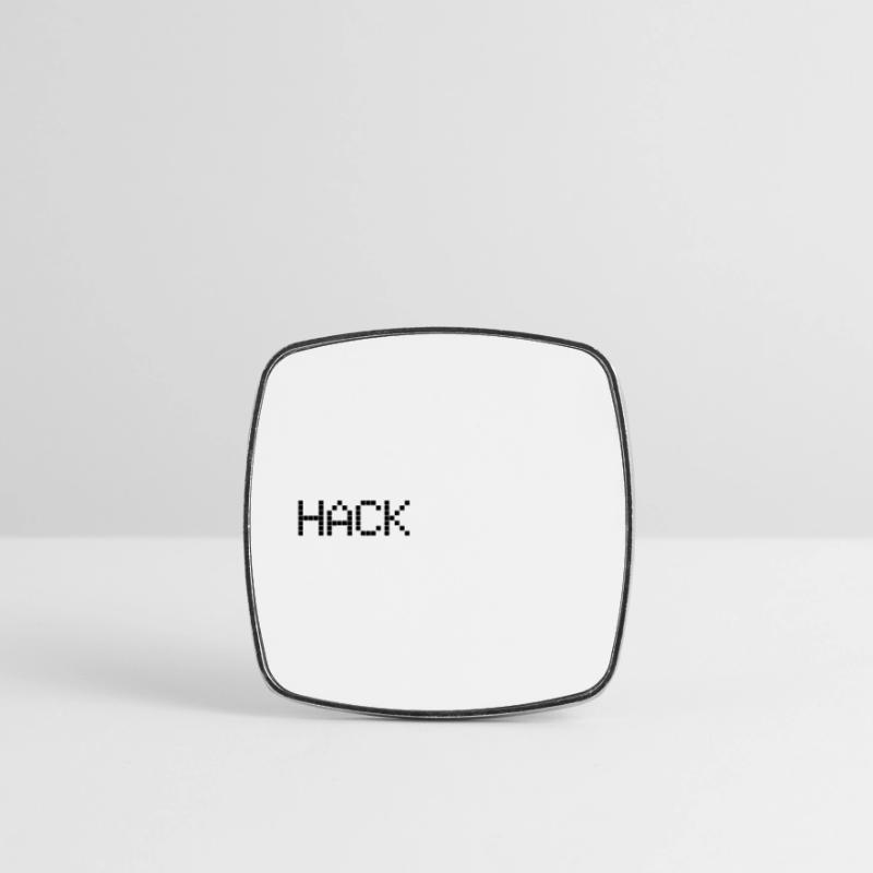 Hacktivist, Hacker, C++, Computer, Informatik Viereckiger Kühlschrankmagnet