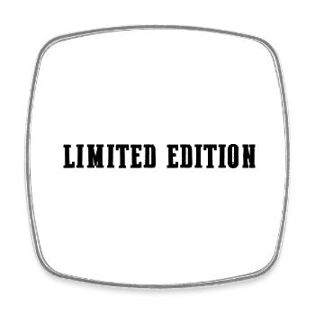 Édition limitée - Magnet carré - blanc - Devant