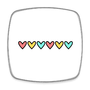 100. 100 YEARS. 100th ANNIVERSARY. 100 BIRTHDAY - Square fridge magnet - white - Front