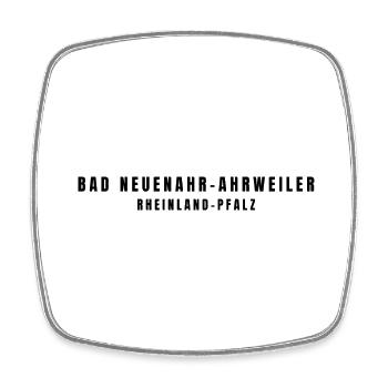 Bad Neuenahr-Ahrweiler, Rhineland-Palatinate - Square fridge magnet - white - Front