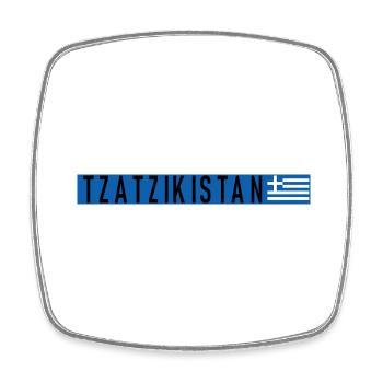 TZATZIKISTAN - Square fridge magnet - white - Front
