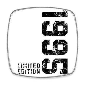 1995 Vintage Limited Edition - Square fridge magnet - white - Front