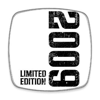 2009 Vintage Edition Limitée - Magnet carré - blanc - Devant