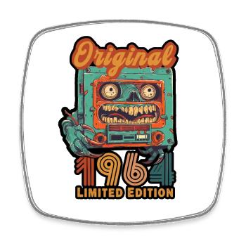 Édition limitée Cassette anniversaire Original 1964 - Magnet carré - blanc - Devant