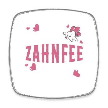 Ich Bin Eine Zahnfee Zahnarzt Zahnarzthelferin - Viereckiger Kühlschrankmagnet - Weiß - Vorne