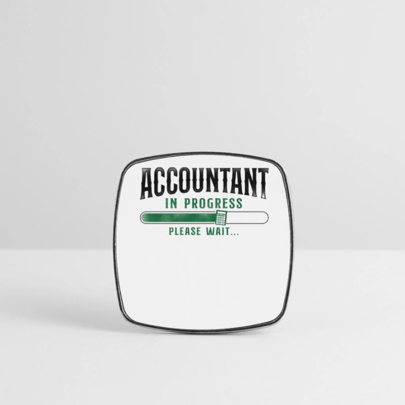 Comptable Comptable Comptable Comptabilité Magnet carré