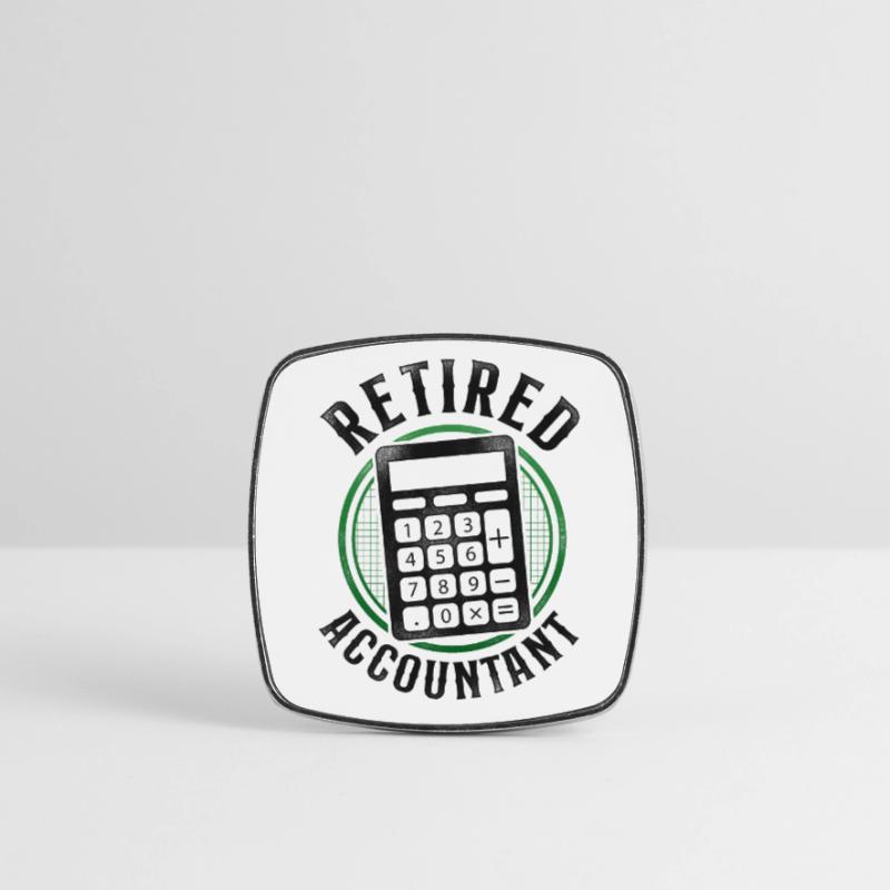 Comptable Comptable Comptable Comptabilité Magnet carré