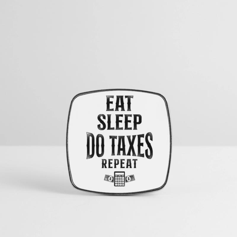 Comptable Comptable Comptable Comptabilité Magnet carré