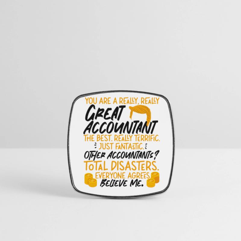 Comptable Comptable Comptable Magnet carré