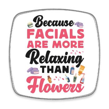 Cute Licensed Esthetician Skincare - Viereckiger Kühlschrankmagnet - Weiß - Vorne