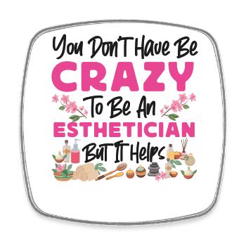Cute Licensed Esthetician Skincare - Viereckiger Kühlschrankmagnet - Weiß - Vorne