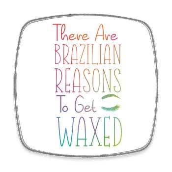 Cute Esthetician Skincare - Viereckiger Kühlschrankmagnet - Weiß - Vorne