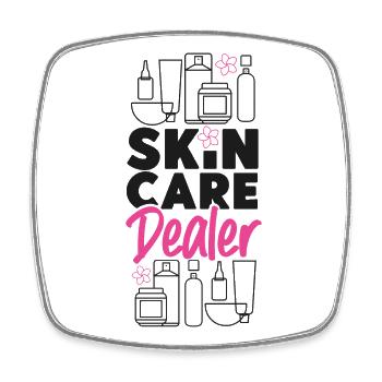 Cute Licensed Esthetician Skincare - Viereckiger Kühlschrankmagnet - Weiß - Vorne