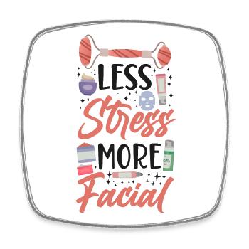 Cute Licensed Esthetician Skincare - Viereckiger Kühlschrankmagnet - Weiß - Vorne