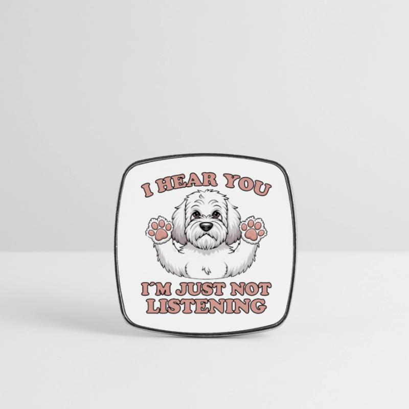 Cockapoo Saying Dogs Funny Cockapoo Gift Square fridge magnet