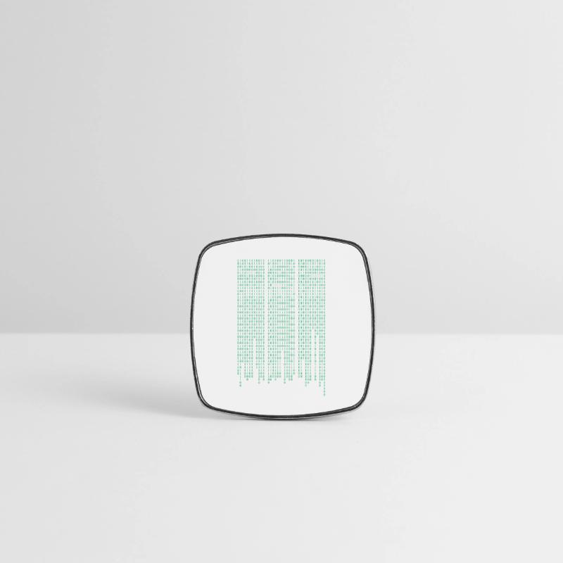 Square fridge magnet