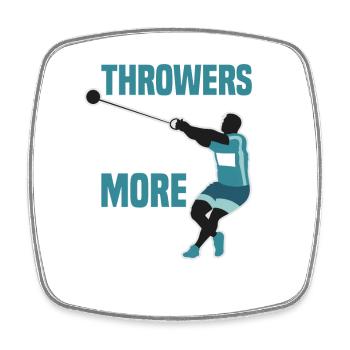 Athletics - Square fridge magnet - white - Front