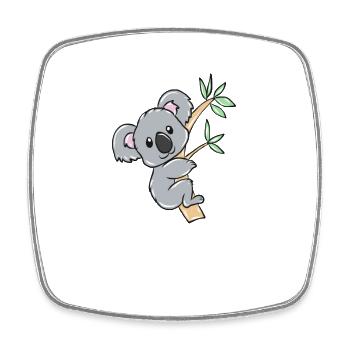 Koala bear - Square fridge magnet - white - Front