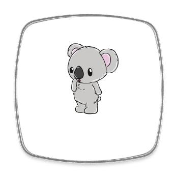 Koala bear - Square fridge magnet - white - Front