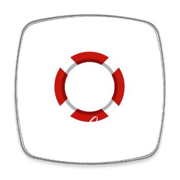 Proud to be a seafarer - Square fridge magnet - white - Front