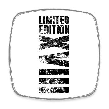 Limited Edition römische Zahlen 18. Geburtstag - Viereckiger Kühlschrankmagnet - Weiß - Vorne