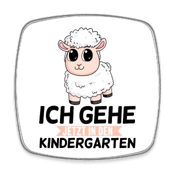 Kinder Kindergartenkind Kindergarten Geschenk - Viereckiger Kühlschrankmagnet - Weiß - Vorne