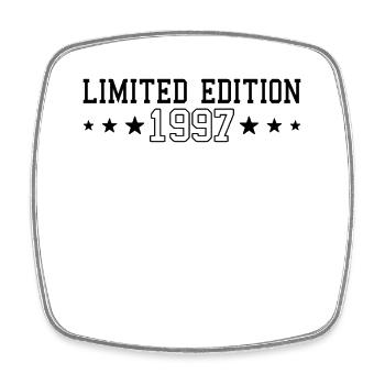 Geburtstag Limited Edition 1997 - Viereckiger Kühlschrankmagnet - Weiß - Vorne