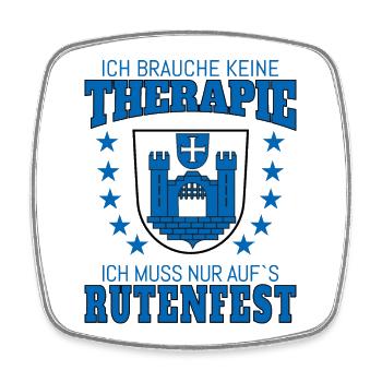 Ravensburg Rutenfest Therapy Ravensburger - Square fridge magnet - white - Front