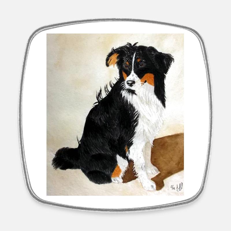 Assis Aussie Nanouk - Magnet carré - blanc