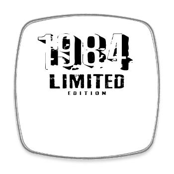 38. Geburtstag Limited Edition 1984 38 Jahre - Viereckiger Kühlschrankmagnet - Weiß - Vorne