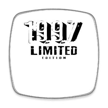 25. Geburtstag Limited Edition 1997 25 Jahre - Viereckiger Kühlschrankmagnet - Weiß - Vorne