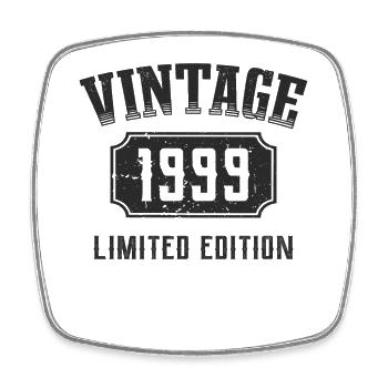 23 Jahre 23. Geburtstag Limited Edition 1999 - Viereckiger Kühlschrankmagnet - Weiß - Vorne