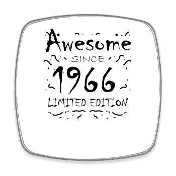 Fantastisch seit 1966 - Jahrgang 1966 - Viereckiger Kühlschrankmagnet - Weiß - Vorne