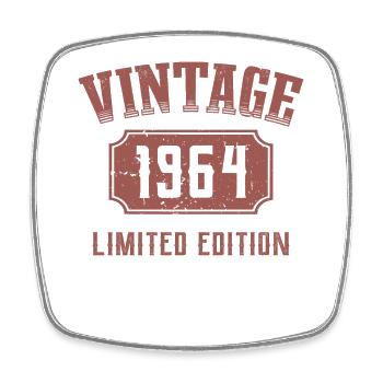 58 ans Édition limitée 58e anniversaire 1964 - Magnet carré - blanc - Devant