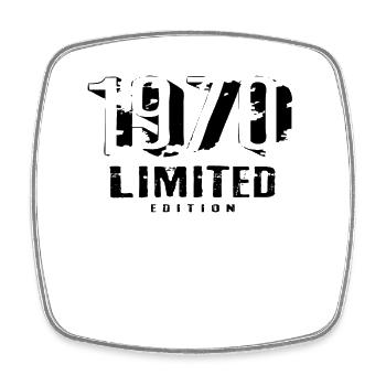 52. Geburtstag Limited Edition 1970 52 Jahre - Viereckiger Kühlschrankmagnet - Weiß - Vorne