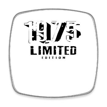 47. Geburtstag Limited Edition 1975 47 Jahre - Viereckiger Kühlschrankmagnet - Weiß - Vorne