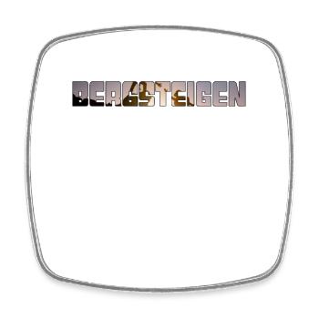 bergsteigen - Viereckiger Kühlschrankmagnet - Weiß - Vorne