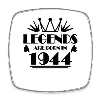 1944 - Jahrgang 1944 - Viereckiger Kühlschrankmagnet - Weiß - Vorne