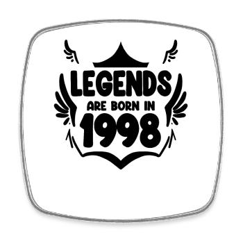 1998 - Square fridge magnet - white - Front