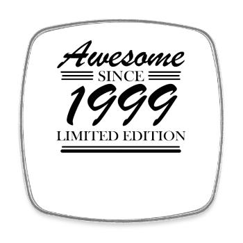 1999 - Jahrgang 1999 - Fantastisch seit 1999 - Viereckiger Kühlschrankmagnet - Weiß - Vorne