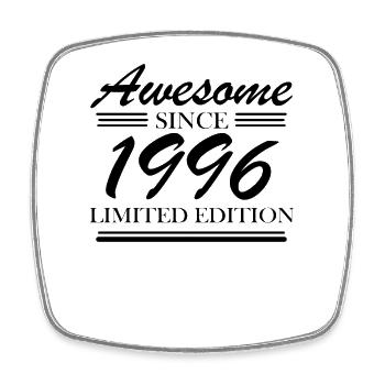 1996 - Jahrgang 1996 - Fantastisch seit 1996 - Viereckiger Kühlschrankmagnet - Weiß - Vorne