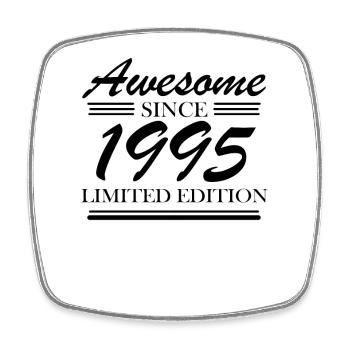 1995 - Born 1995 - Fantastic since 1995 - Square fridge magnet - white - Front
