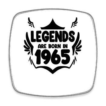 1965 - Né en 1965 - Magnet carré - blanc - Devant