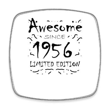 1956 - Born 1956 - Fantastic since 1956 - Square fridge magnet - white - Front
