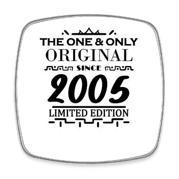 Class of 2005 - Square fridge magnet - white - Front