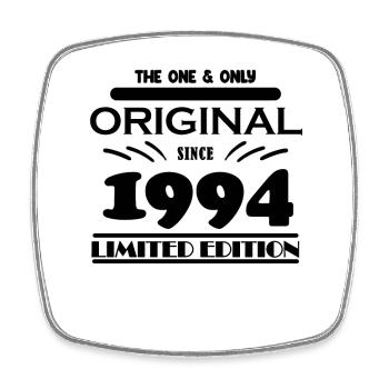 1994 - Baujahr 1994 - Jahrgang 1994 - Viereckiger Kühlschrankmagnet - Weiß - Vorne