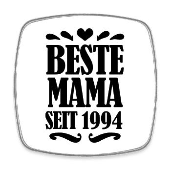Beste Mama seit 1994 - Viereckiger Kühlschrankmagnet - Weiß - Vorne