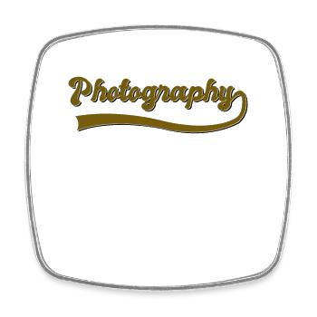 Photographie - Magnet carré - blanc - Devant