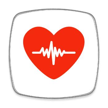Valentinstag, Valentinstag, Valentinstag - Viereckiger Kühlschrankmagnet - Weiß - Vorne