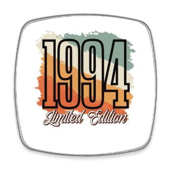 1994 Year of birth Birthday Year of construction Vintage Retro - Square fridge magnet - white - Front
